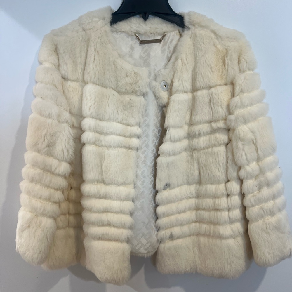 Dianne Von Furstenberg Faux Fur Coat